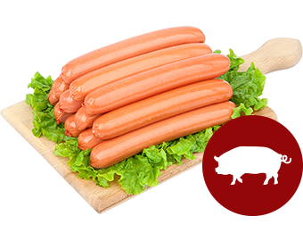 Premio Hotdog xông khói heo