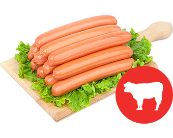 Premio Hotdog xông khói bò
