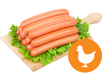 Premio Hotdog xông khói gà