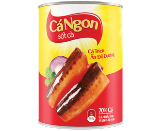 Cá Ngon Cá Trích Ấn Độ Dương sốt cà 155gr
