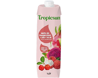 Tropicsun Nước ép Thanh long + vải + sơ ri