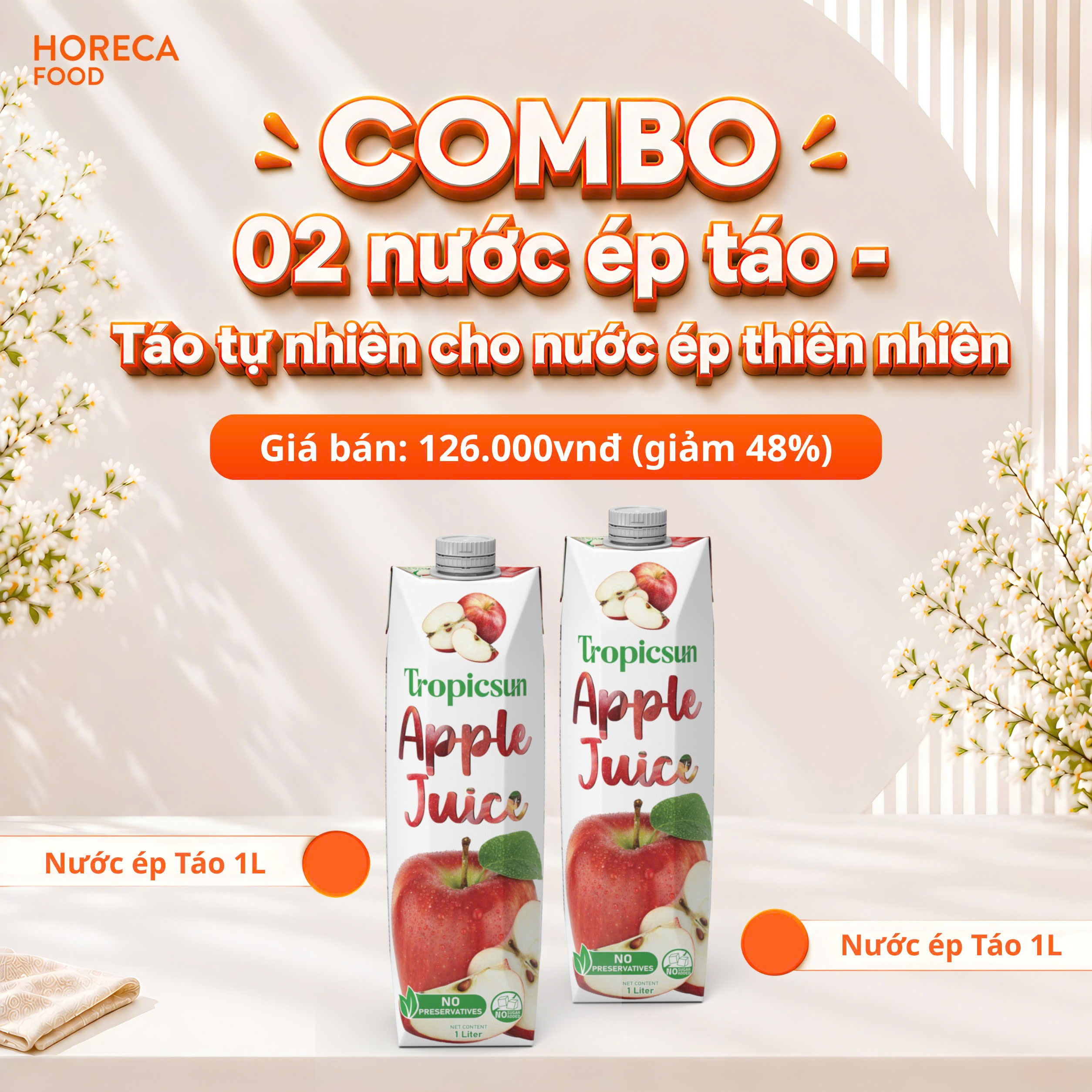 COMBO Táo tự nhiên cho nước ép thiên nhiên