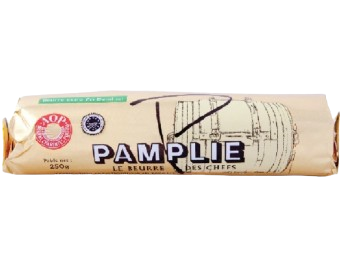 Bơ mặn - pamplie - beurre extra fin demi-sel (bao bì màu vàng)