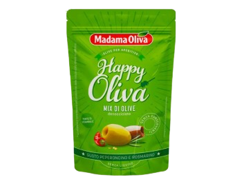Oliu chế biến - Madama Oliva - Mix Di Olive Denocciolate Con Peperoncino E Rosmarino