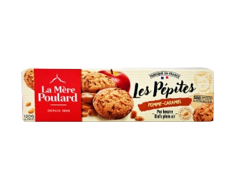Bánh quy - La Mère Poulard - Pépites Pomme Caramel (Apple Caramel cookies)